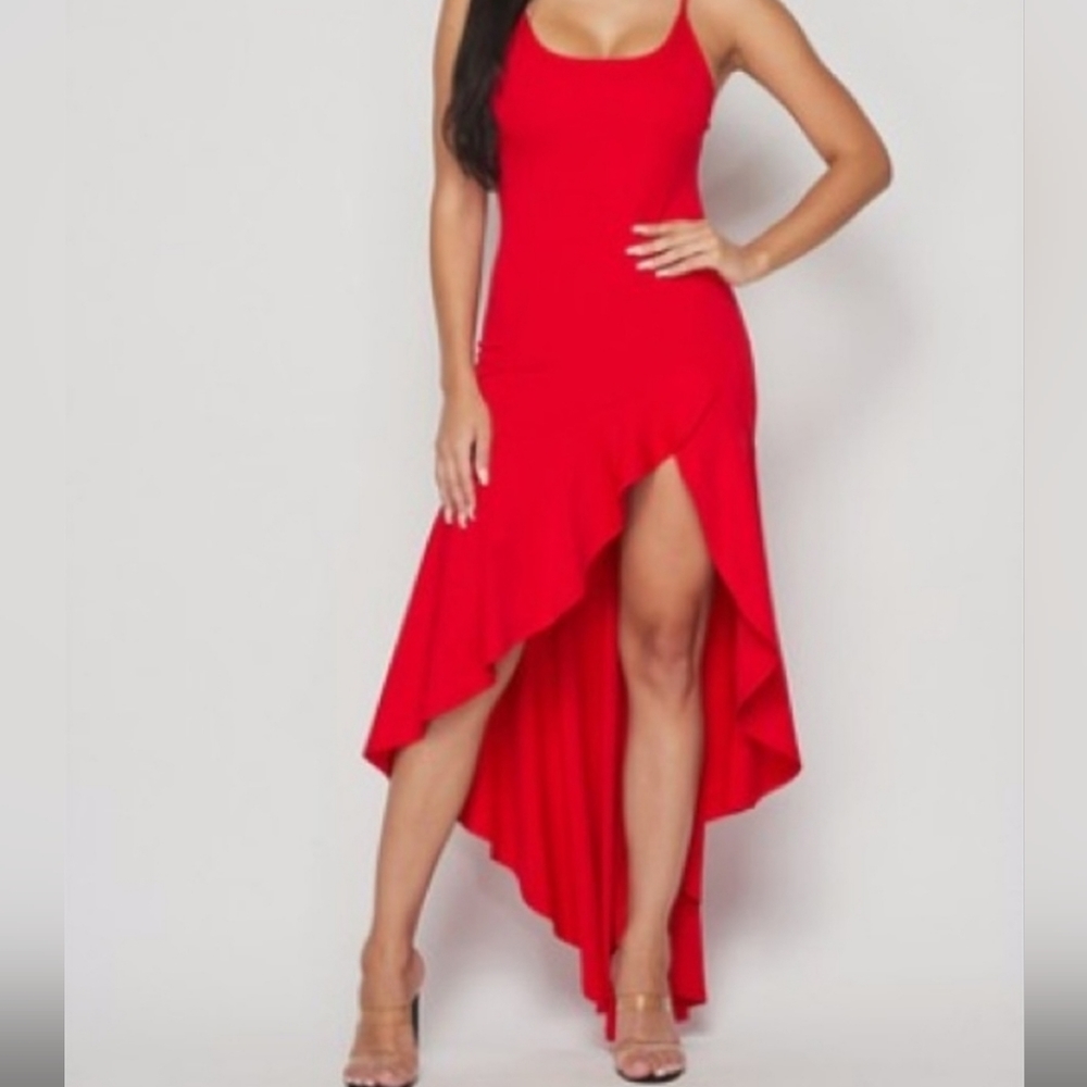 Votique Red Formal Dress